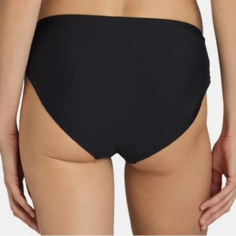Bikini Bottoms Classic Black Medium 8-10 New with Tags Time and Tru